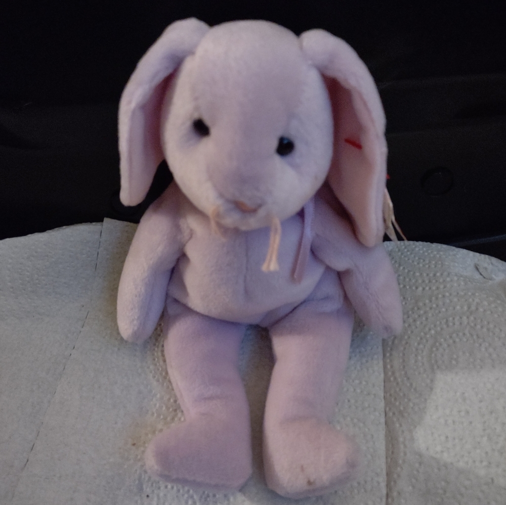 Beanie Baby “Floppity” the Bunny, 1996 - Purple, No Tag